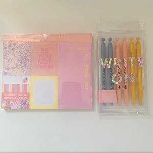 Ban.do notepad pencils set